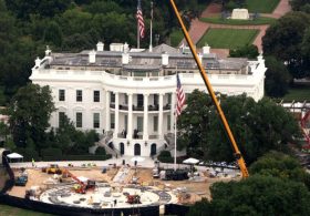 Trump says White House helipad work is done after August project restart
