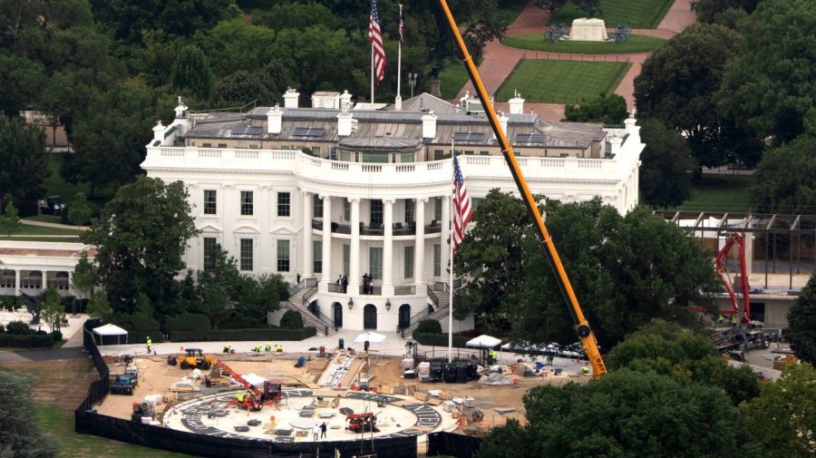 Trump says White House helipad work is done after August project restart AP26212656455752 e1787070852644