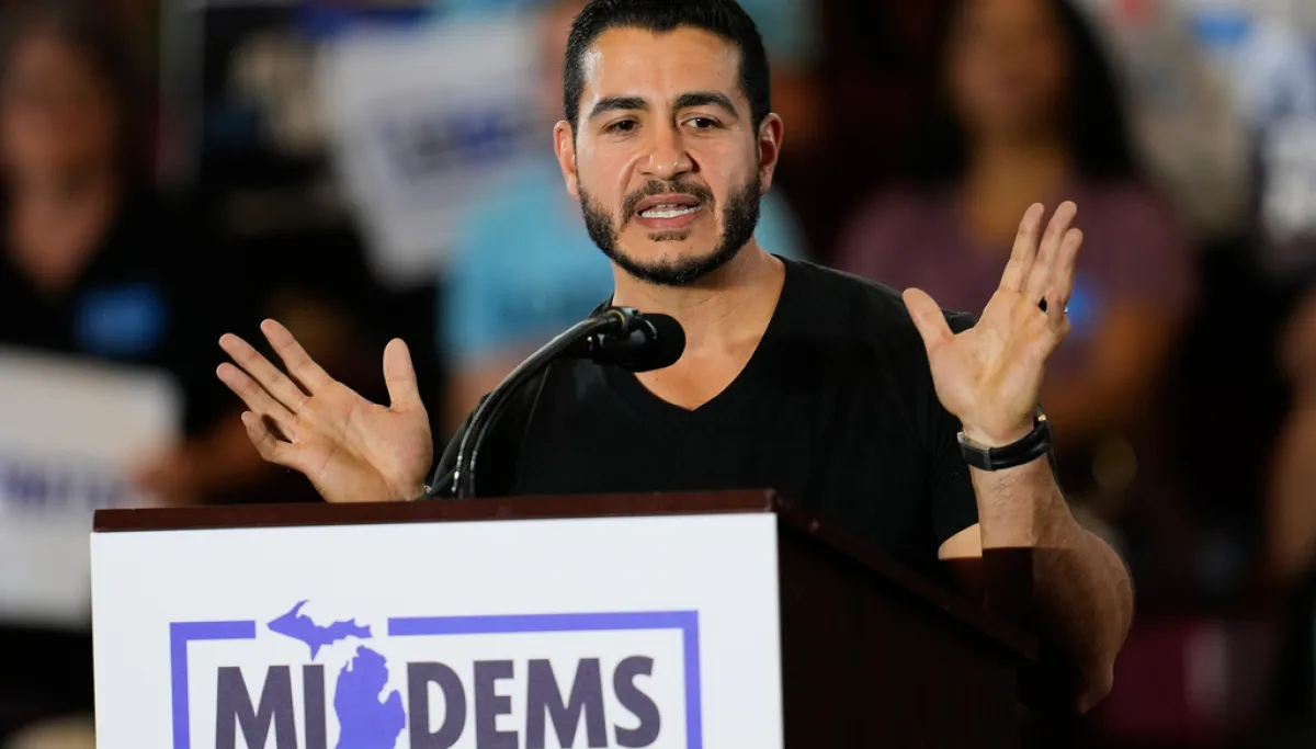 El Sayed tells Stephen A. Smith that he’s ‘thinking about the 3 million people who listen’ to Hasan Piker AP26220011381098