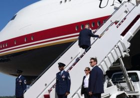 CNN says its press pool reporters were barred from boarding Air Force One