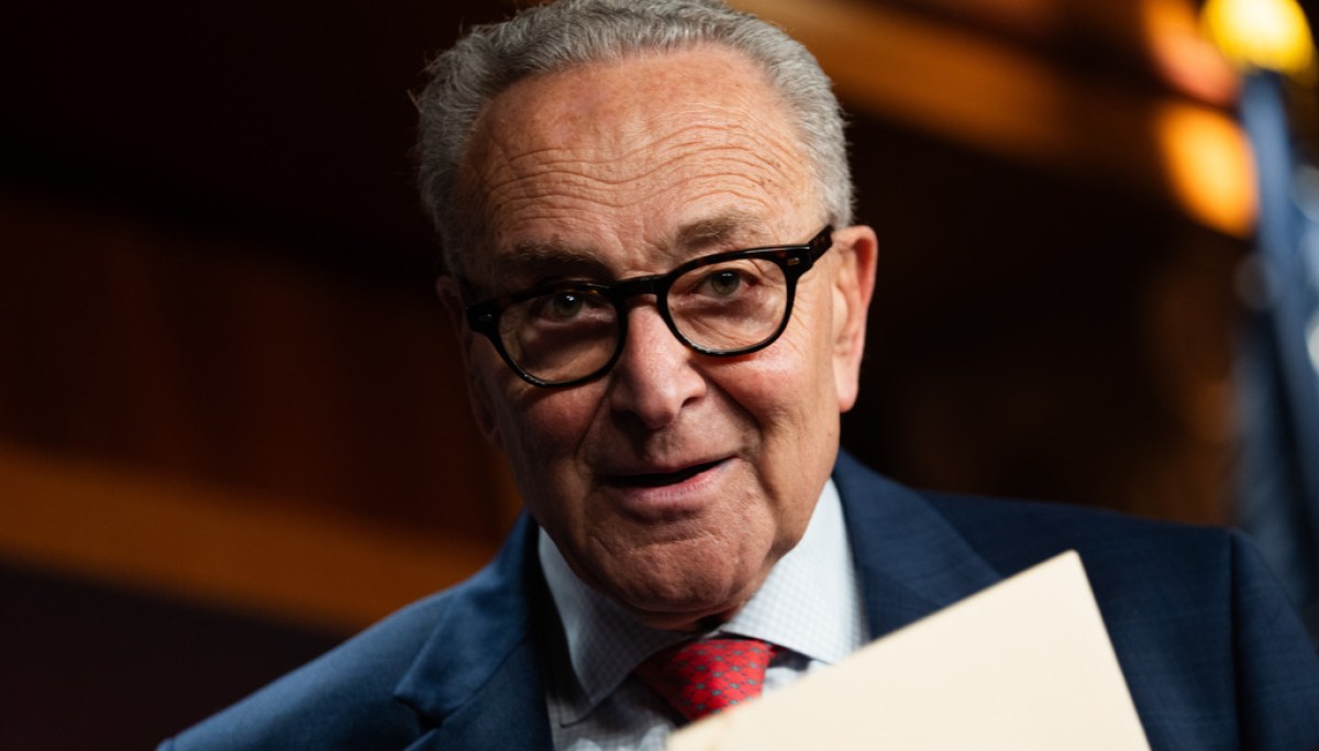 Schumer affirms leadership plans despite opposition from insurgent candidates AP26257719574803