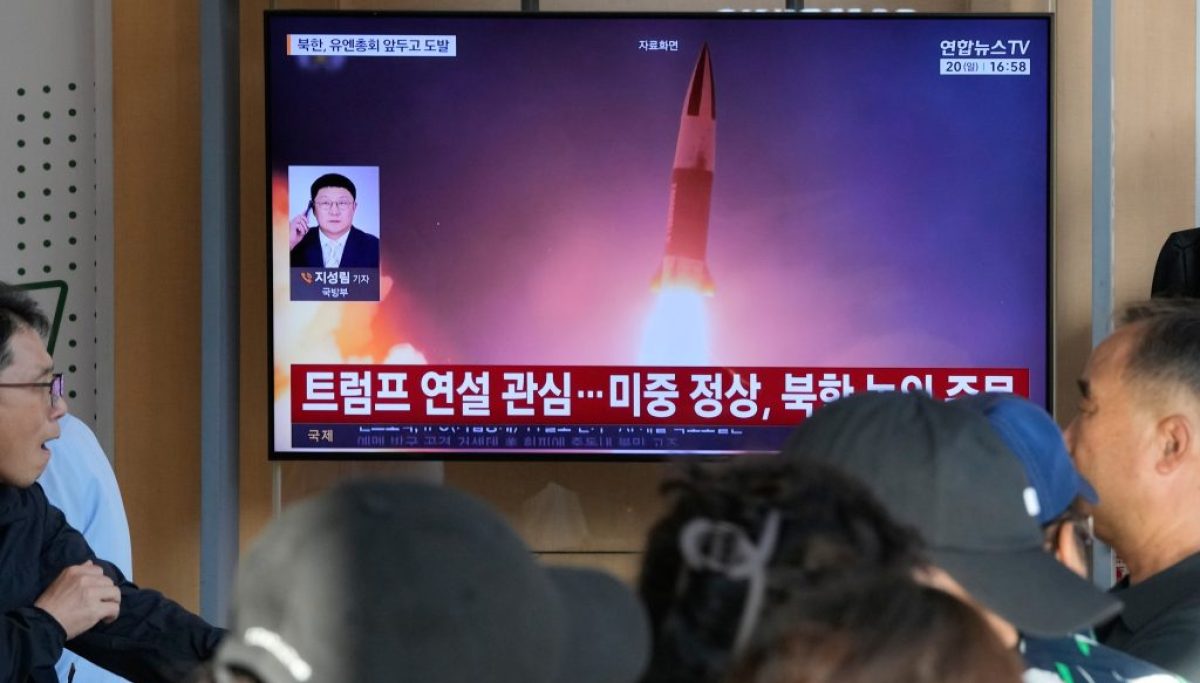 North Korea launches two ballistic missiles toward the sea and dials up pressure on the US AP26263309350737 e1789916216666