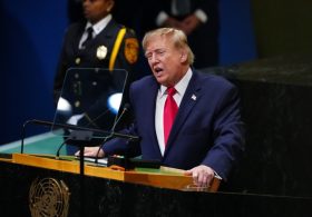 Trump meets with UK Prime Minister Andy Burnham at UN General Assembly