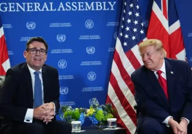 Trump says US-UK relations improving under Burnham compared to Starmer