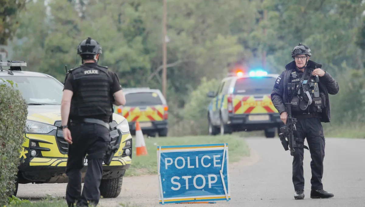 Five arrested on suspicion of preparing terrorist act at UK air base used by US in Iran war AP26270356408001 3