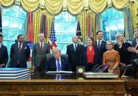 Zach Lahn skips Trump’s White House announcement of new Iowa steel project to fundraise
