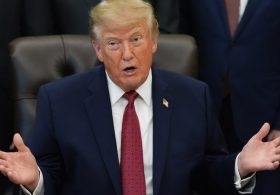 Trump defends self-promoting taxpayer-funded ads