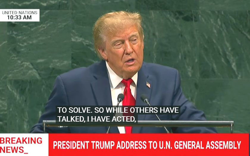 Trump to UN: ‘No human right to illegal immigration’; Reminds Iran ‘I’m not running’ in midterms Acted