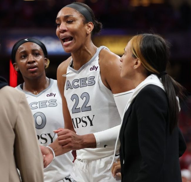 WNBA MVP Loses Her Cool While Getting Crushed by Caitlin Clark, Goes Into Stands to Confront Fan