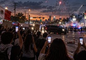 A flyer went out for chaos and violence in Austin…