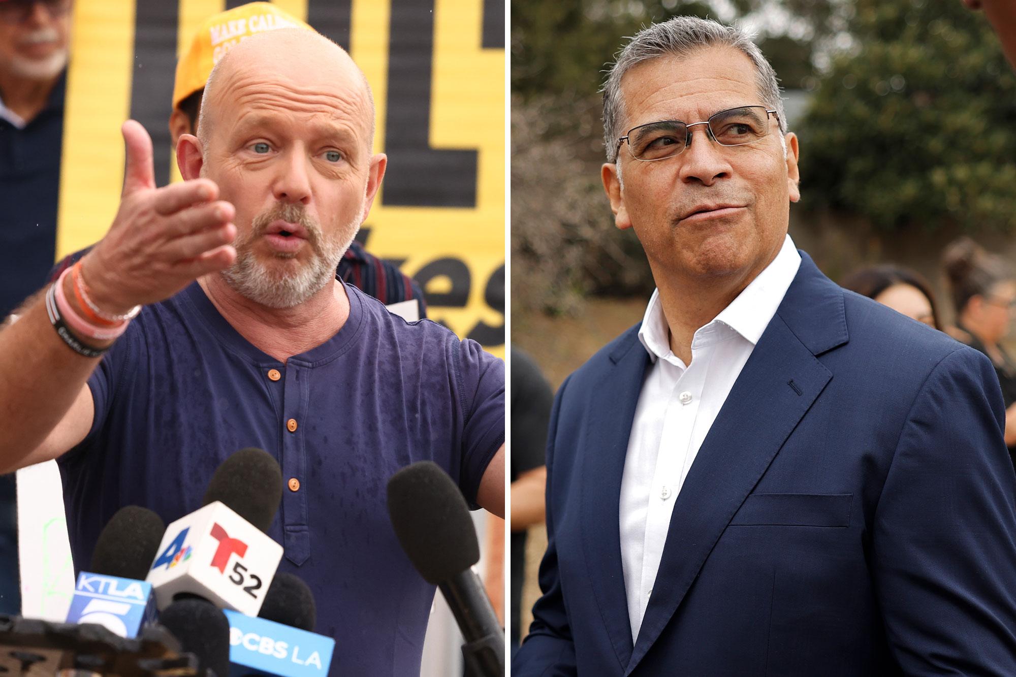 Xavier Becerra brutally dubbed ‘b-ass’ by Steve Hilton as gubernatorial campaign kicks off with fiery CNN debate BECERRA02