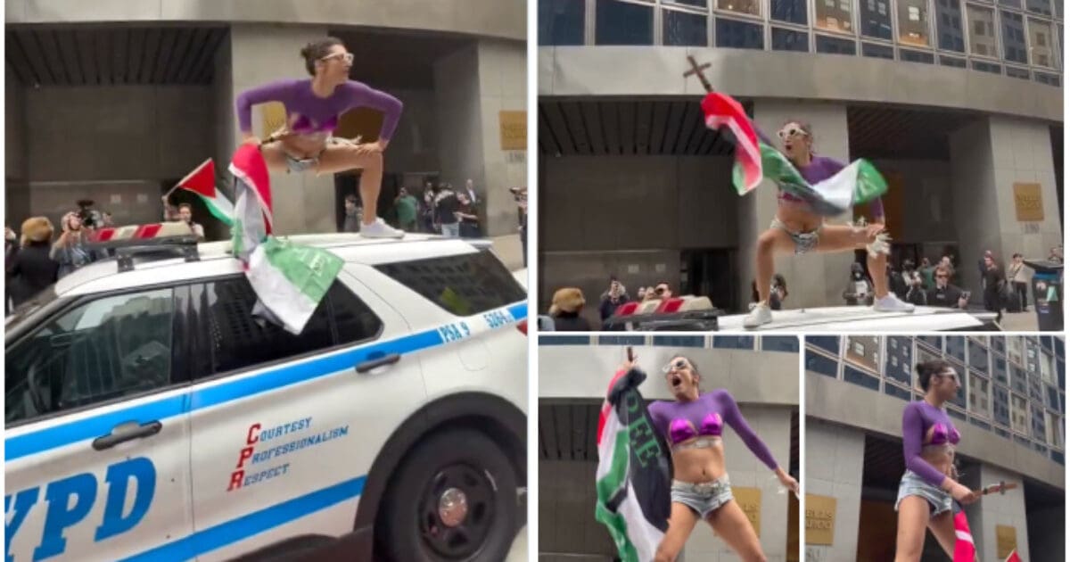 Trans Man Desecrates Christian Cross While Screaming ‘Free Palestine’ Blank 700 x 375 2026 09 26T112040064 1200x630 1