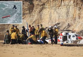 NorCal couple swept off rocks into the ocean at notorious danger spot as dramatic video emerges