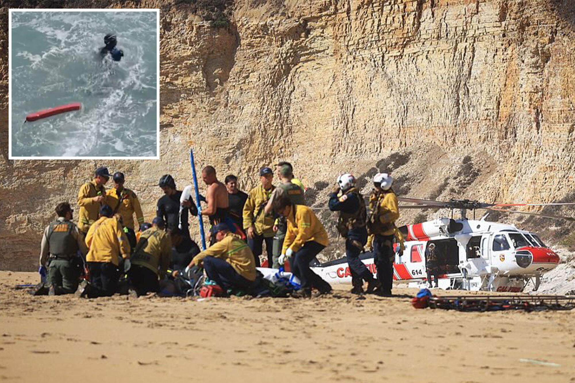 NorCal couple swept off rocks into the ocean at notorious danger spot as dramatic video emerges COMP 8 2