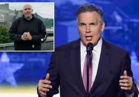 Pa. Democrat John Fetterman delivers surprise message at Republican midterm convention