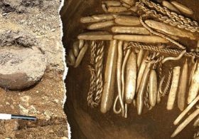 Dude Digs a Patio and Finds Denmark’s Largest Viking Fortune…