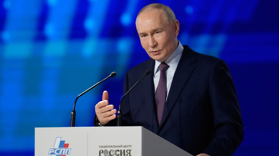The House must act to cut Putin’s Arctic gas lifeline Elsewhere Putin 032626 AP Pavel Bednyakov