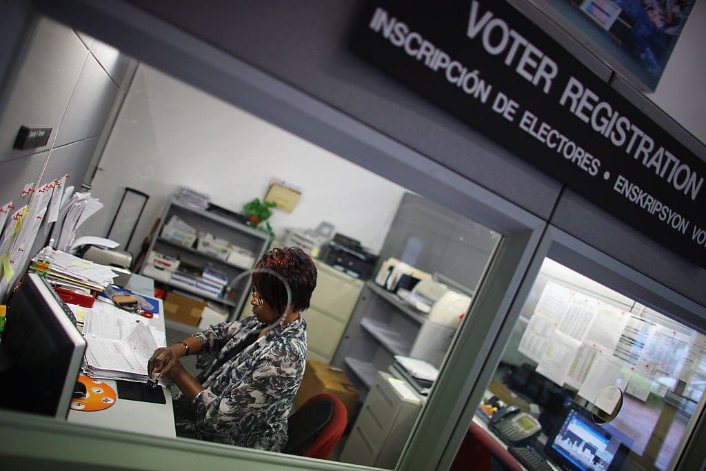 Leftists Lament Federal Database but Shrug Off Noncitizen Voting GettyImages 1531964801 1024x683 1