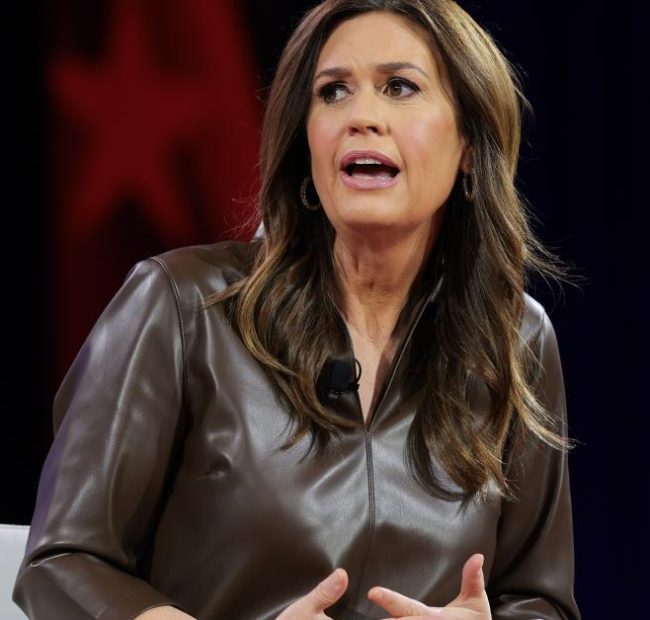 Sarah Sanders ripped for anti-welfare ad featuring white man