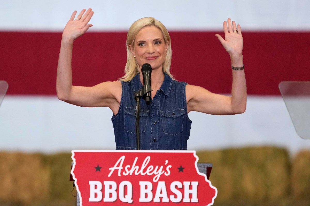 How Trump's $15B steel project could save Ashley Hinson in Iowa GettyImages 2292106508