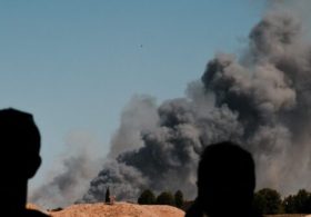 Greek Air Force Jet Crashes at Annual Aerial Show, Starts Fire