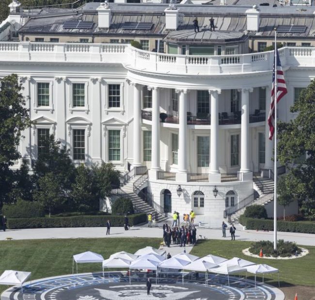 Trump debuts new White House helipad ahead of United Nations General Assembly