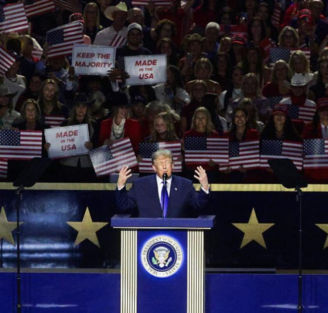 ‘Leave the world in our dust’: Trump wraps GOP convention with eye toward midterm stakes