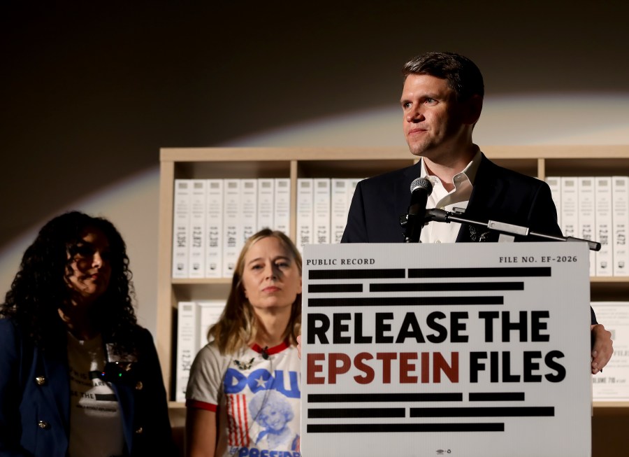 Epstein survivors back Talarico, urge Paxton to sue DOJ over redacted files GettyImages 2294585938