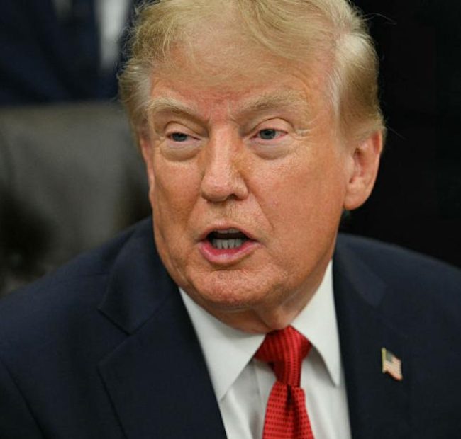 Trump reacts to arrests made after military base incident in UK