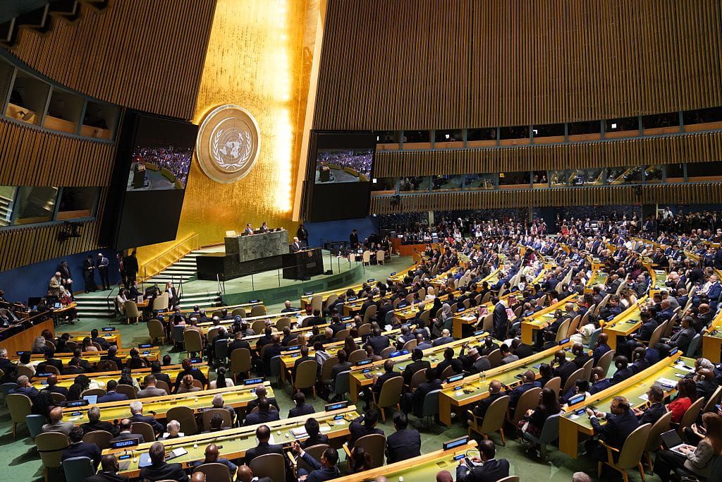 Trump Rejects Globalism, Touts US Strength in UNGA Speech GettyImages 22961159981 1024x683 1