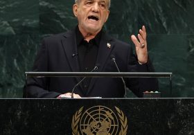 U.S. delegation walks out on Iranian president during UN speech