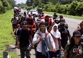 Caravan of 600+ Migrants Making its Way Through Mexico to the U.S. Border