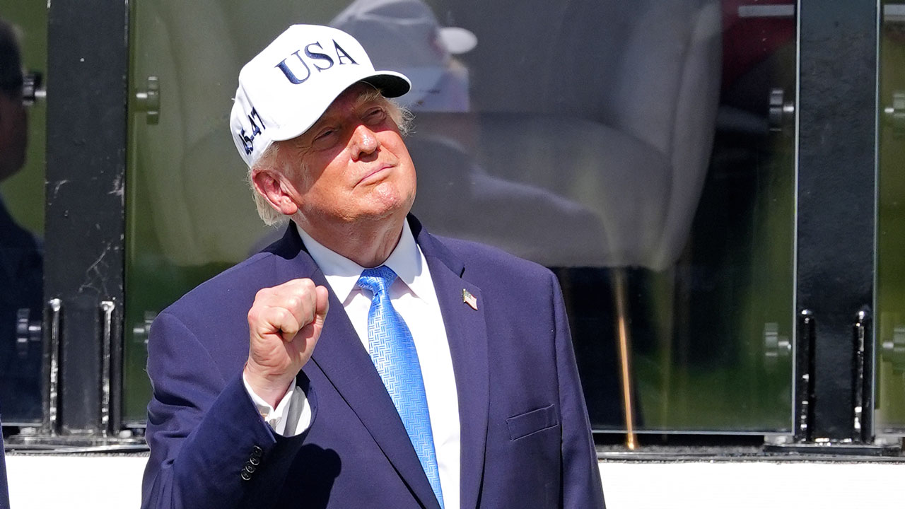 Trump Checks Congress, Returning Half a Billion in Funds Set Aside for Illegal Immigrants GettyImages 2296993457
