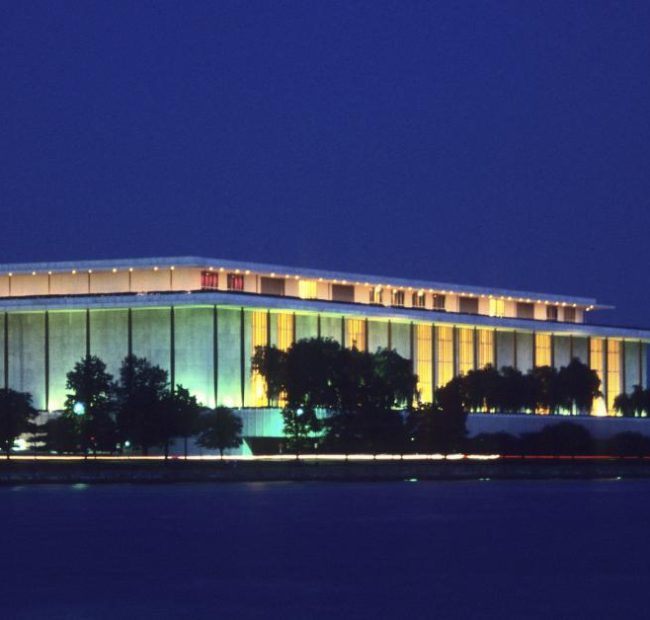 Ceiling collapses inside Kennedy Center amid strong storm