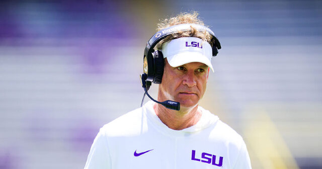 SEC Files Lawsuit Against LSU, Lane Kiffin Amid Push to Recruit Former NFL Players Gus Stark LSU University Images via Getty Images 640x335 1