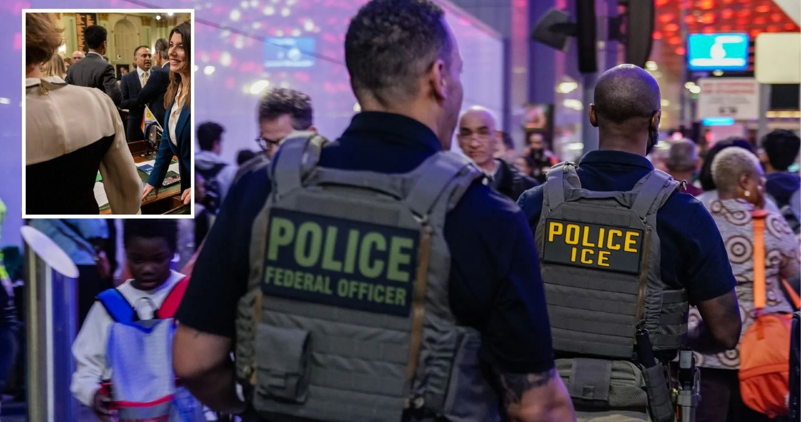 ICE Arrests California Democratic Lawmakers Staffer at Las Vegas Airport ICE 7