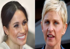 Meghan Markle Chats With Ellen Degeneres In First Public Sighting Since Moving To U.K.