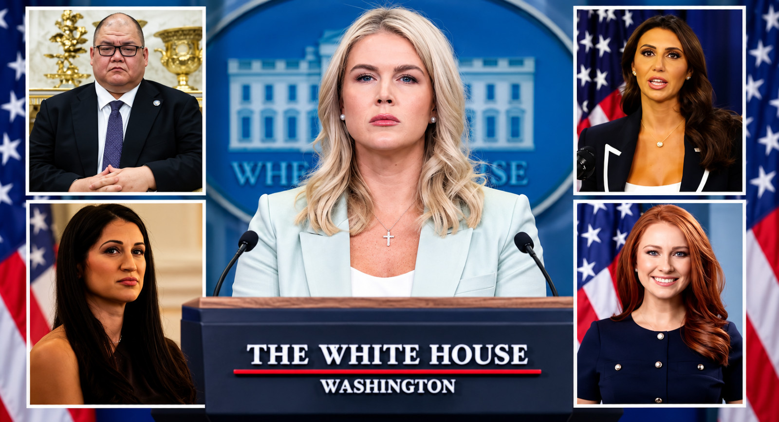 Trump Drops Hint About Karoline Leavitt’s Replacement Leavitt 1 1