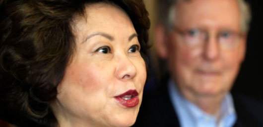 Report: Elaine Chao failed to report multiple CCP positions during 2017 confirmation hearings McChao