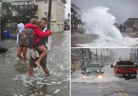 Nor’easter to pummel East Coast through Sunday night with 8 inches of rain and 80mph wind gusts