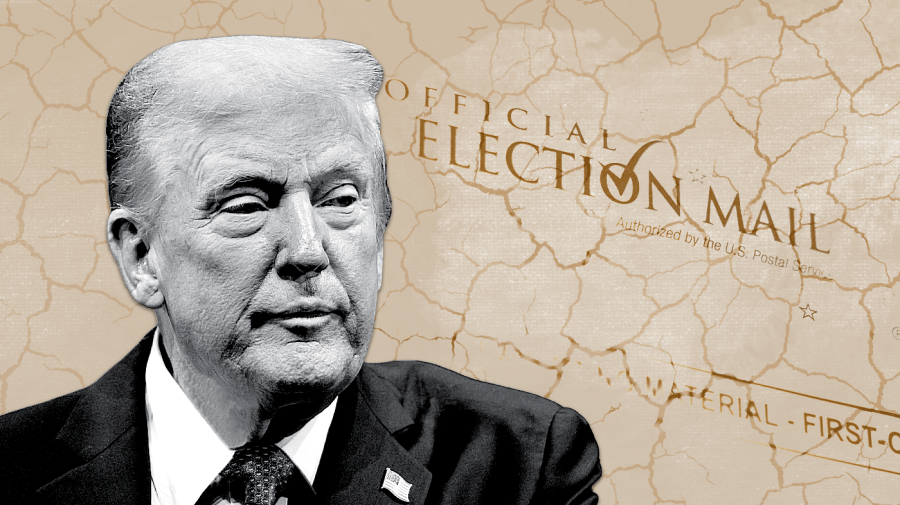 Trump’s radical plan is to make the postal service an election gatekeeper OP Trump Mail In Ballots 091426 Illo CJ GN Adobe