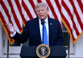 Trump doubles down on threat to halt trade with top partners unless Fed cuts rates…