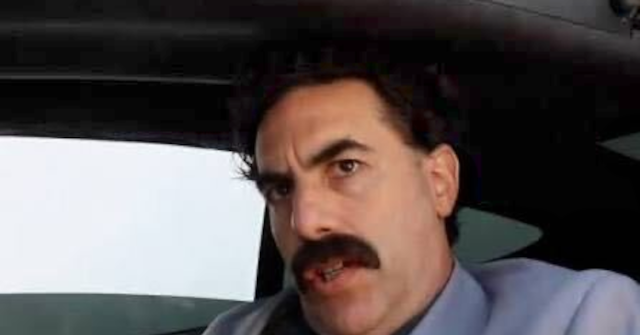 Nolte: Screening of Censorship Advocate Sacha Baron Cohen’s ‘Borat’ Canceled over Racism Charge Sacha Baron Cohen Borat car 640x335 1