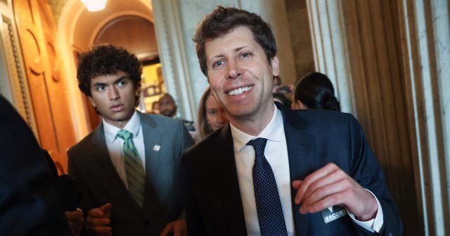 DOJ Backs OpenAI in Copyright Fight with New York Times Sam Altman is all smiles with OpenAI 640x335 1