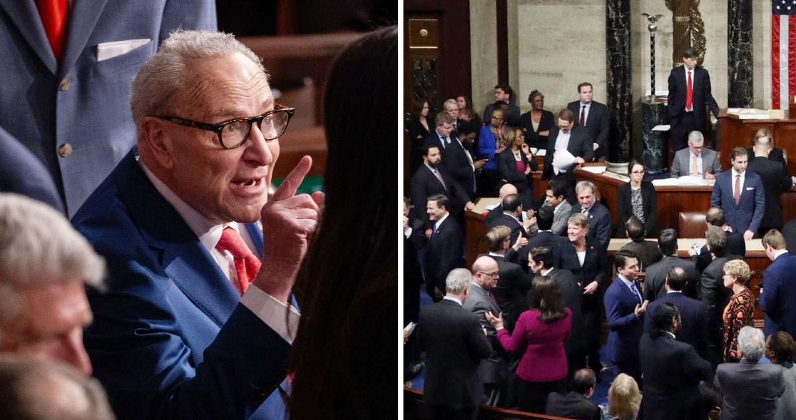 Senate GOP Blocks Democrat Bid To Strip Trump of IRS Protections Schumer Senate1 1
