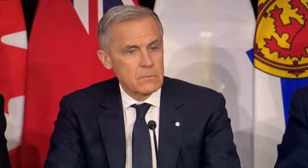 Prime Minister Carney Suggested Returning to Mass Migration or Not Screenshot Mark Carney 1