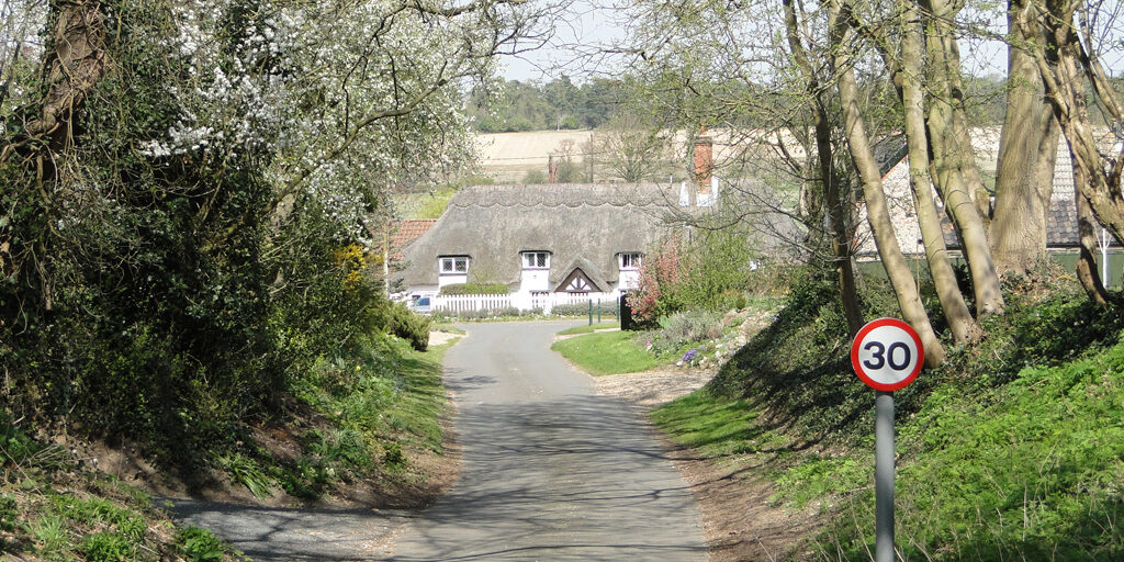Second English Village Considers Declaring Independence to Stop Migrant Influx. Thatched cottage on Water Lane Barnham geographorg uk 4430288 e1790011386645