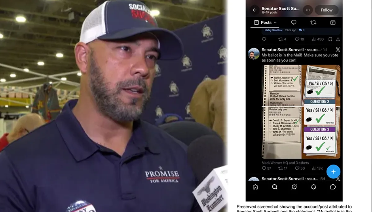 Misleading ballot image prompts election review in Virginia Tony ballot ellection