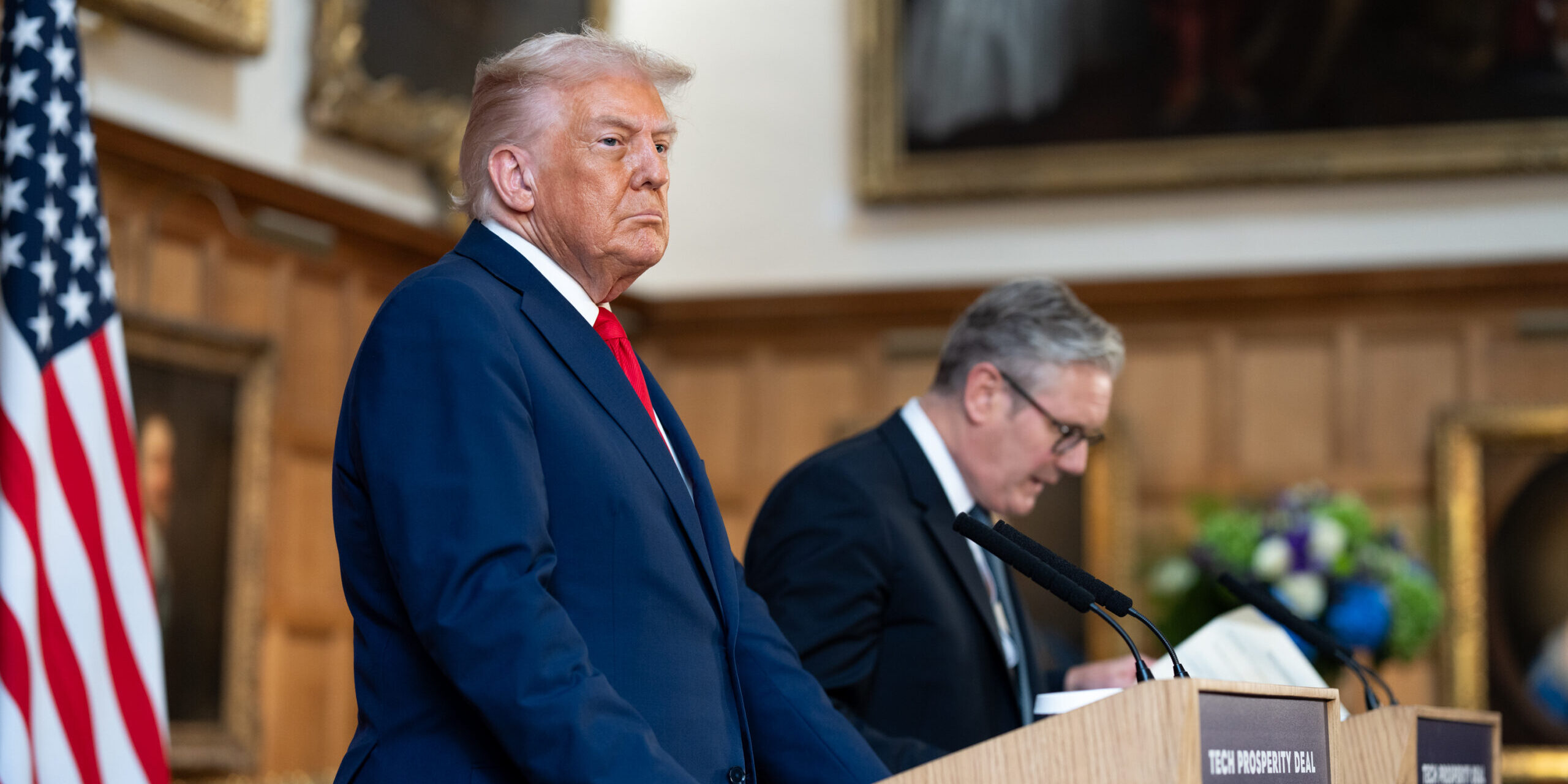 Trump ‘Ripped Into’ Former UK PM Starmer Over Open Border Policies During 2025 Lunch Meeting. Trump Starmer scaled e1774037699139