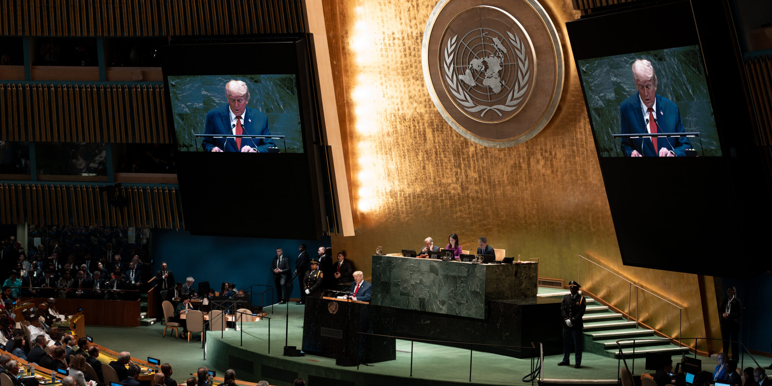 Trump Blasts UN Globalists for ‘Destroying the Greatest Cultures and Heritage’ in History Through Mass Migration. Trump UN United Nations scaled e1790095949476
